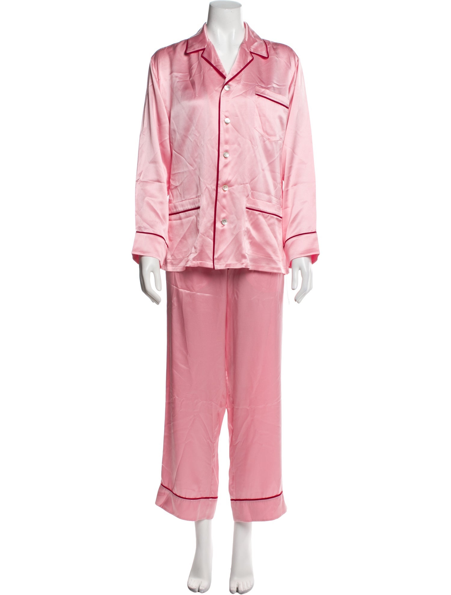 Olivia von Halle Silk Pajamas