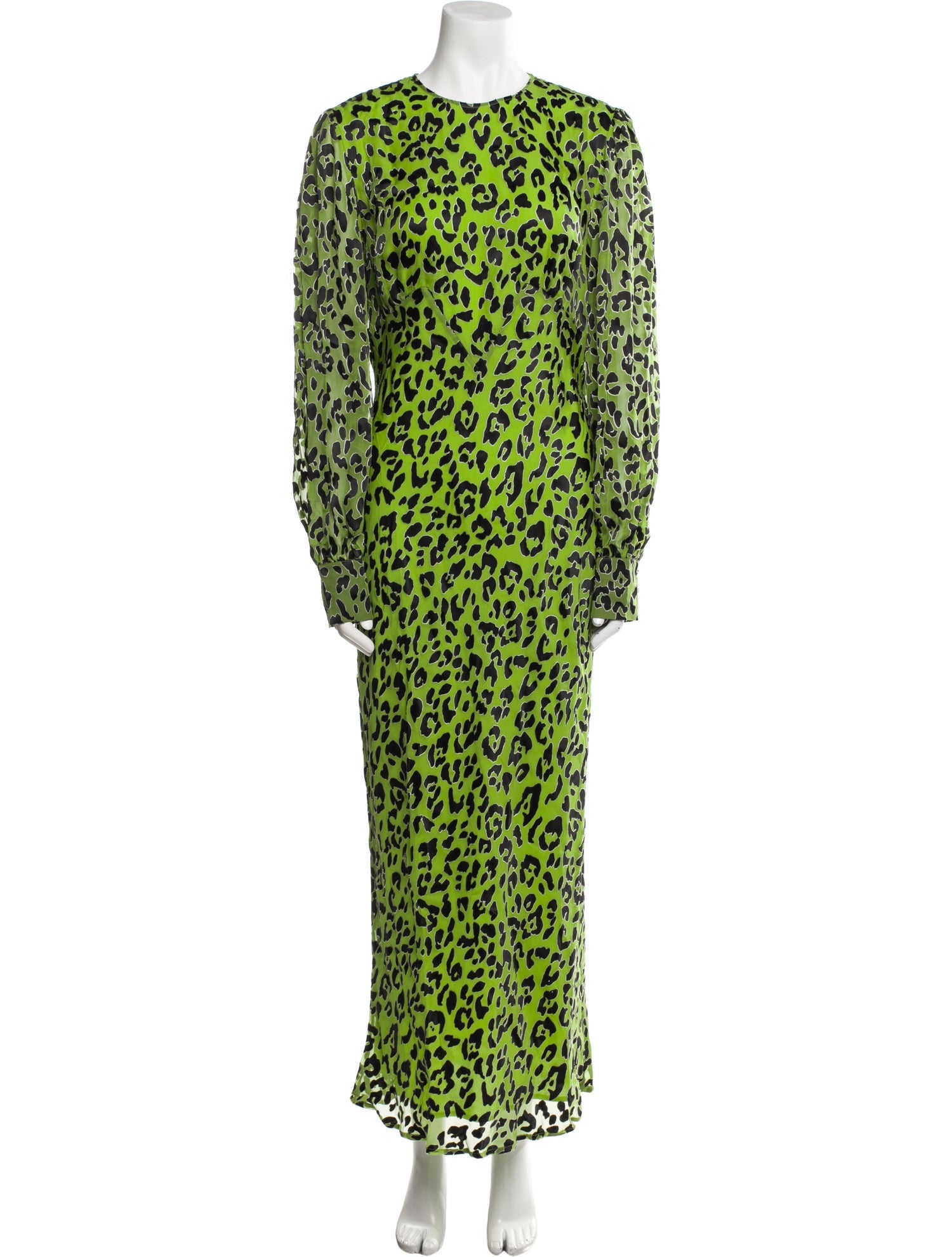 Olivia von Halle Silk Long Dress