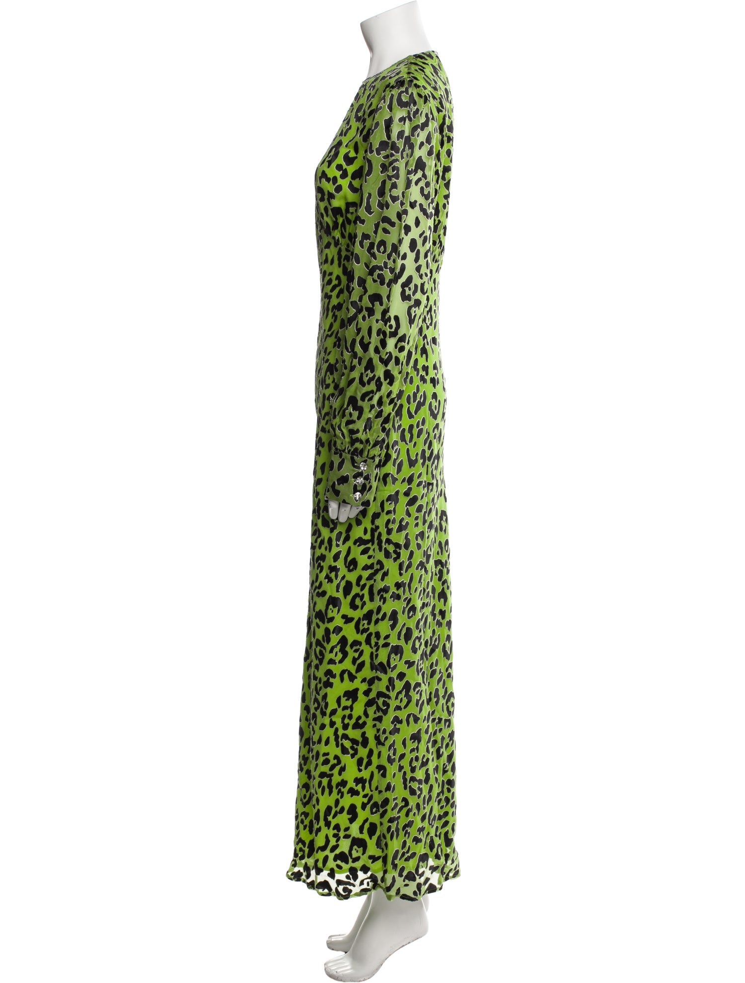 Olivia von Halle Silk Long Dress