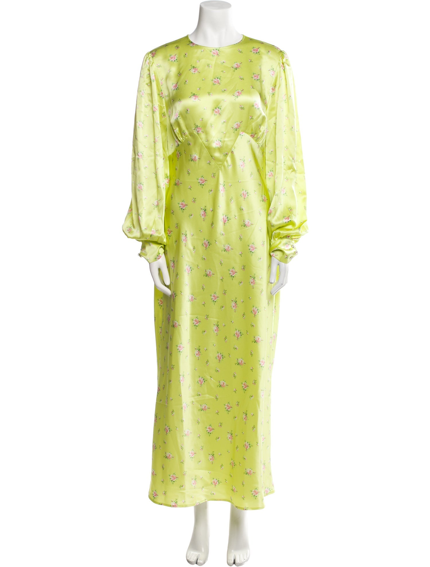 Olivia von Halle Silk Long Dress w/ Tags