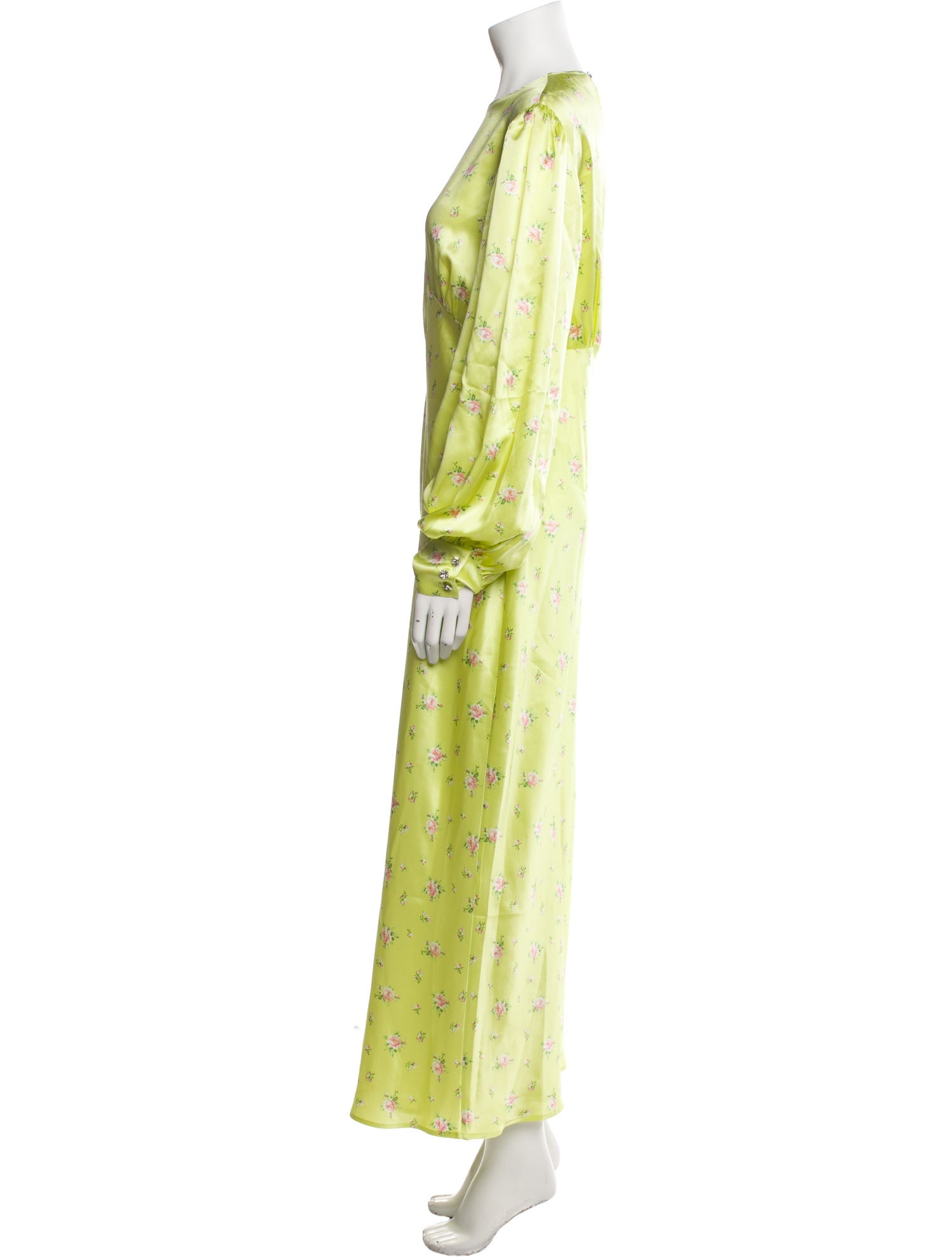 Olivia von Halle Silk Long Dress w/ Tags