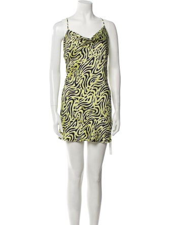 Olivia von Halle Silk Mini Dress