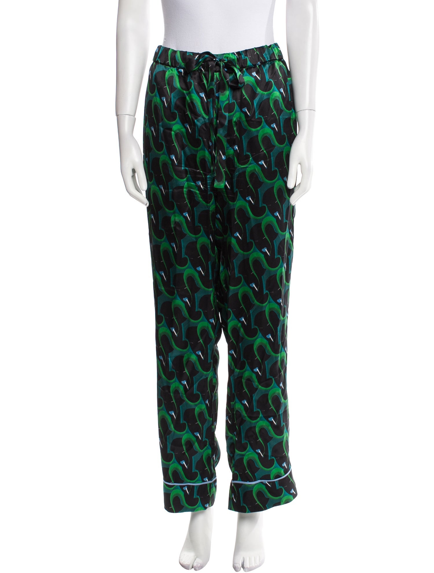 Olivia von Halle Silk Pajamas