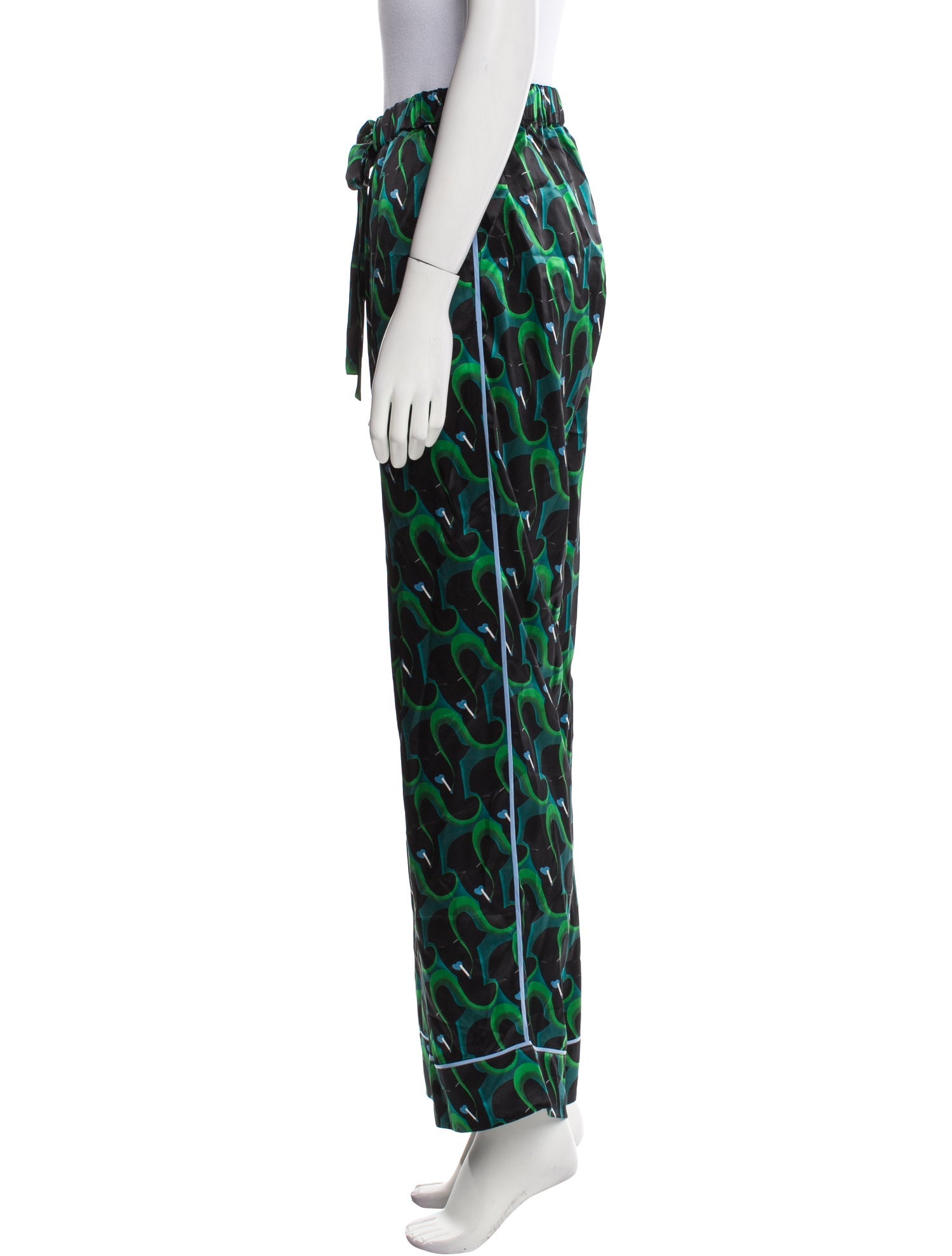 Olivia von Halle Silk Pajamas