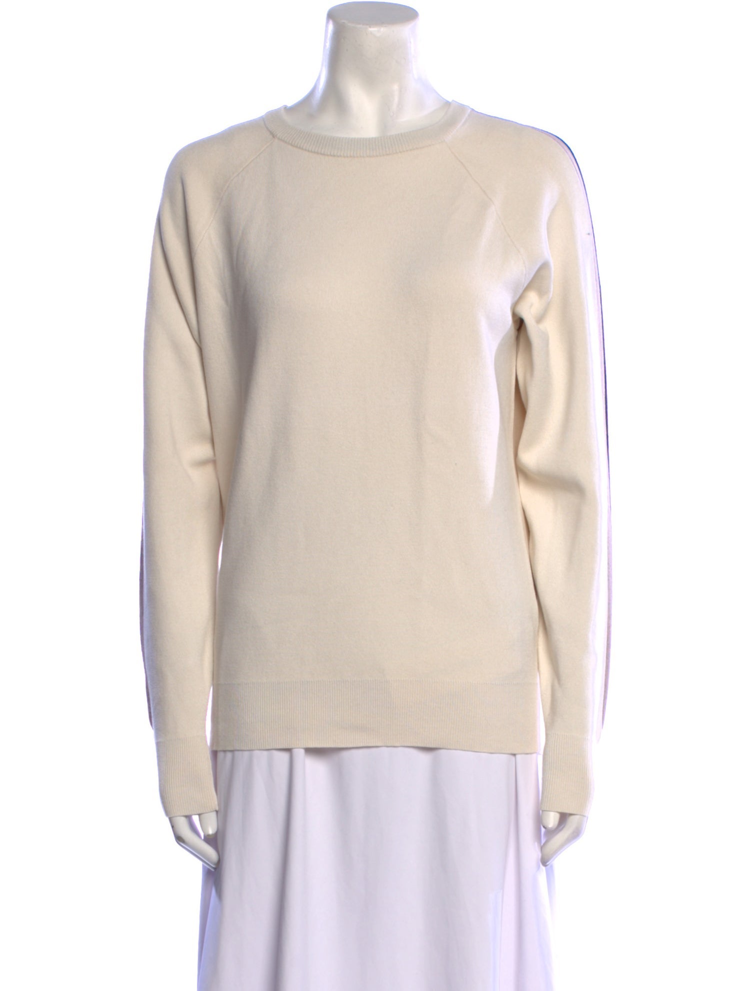 Olivia von Halle Silk Crew Neck Sweater