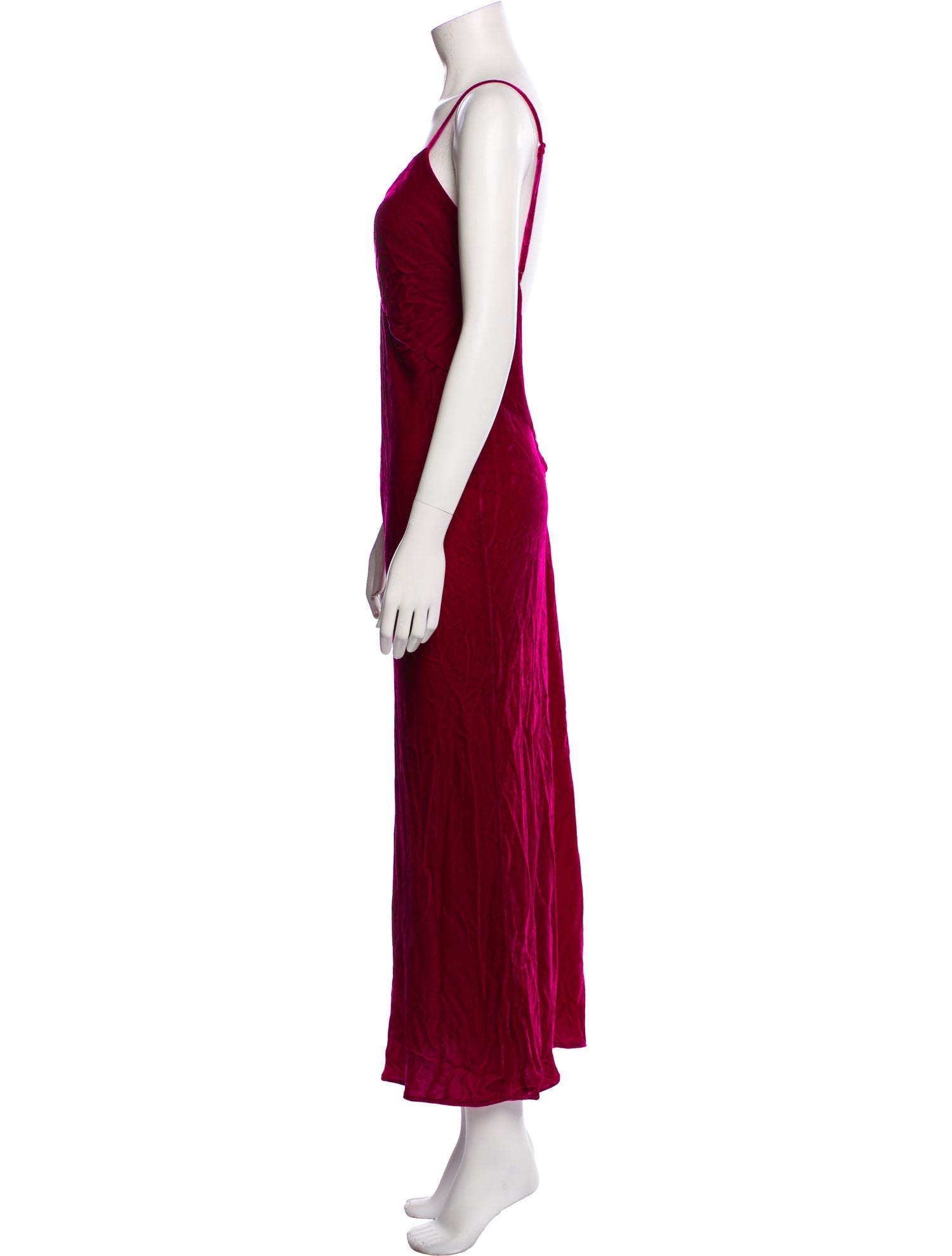 Olivia von Halle V-Neck Long Dress