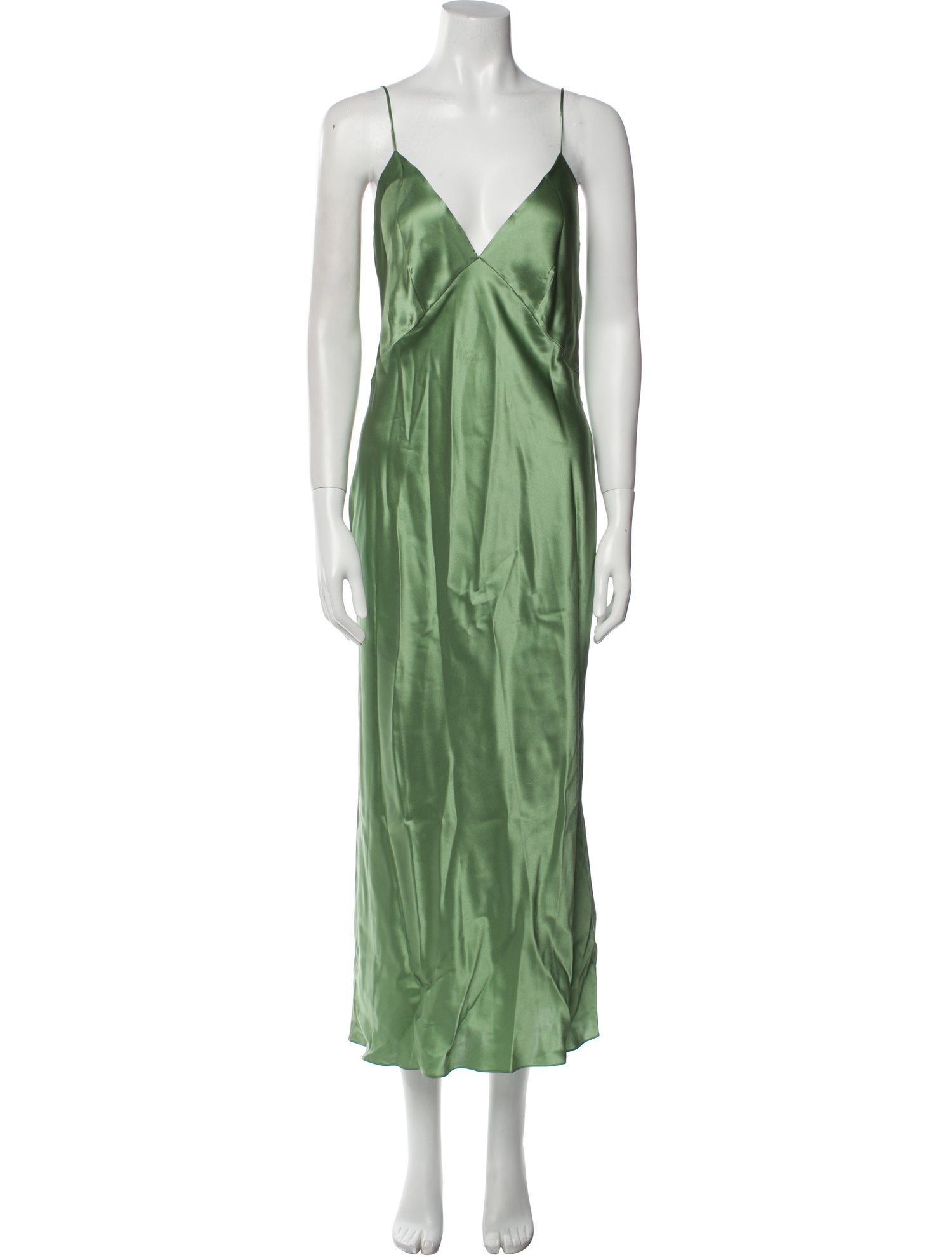 Olivia von Halle Silk Long Dress w/ Tags