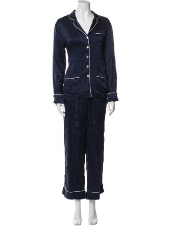 Olivia von Halle Silk Set