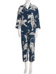 Olivia von Halle Silk Printed Set