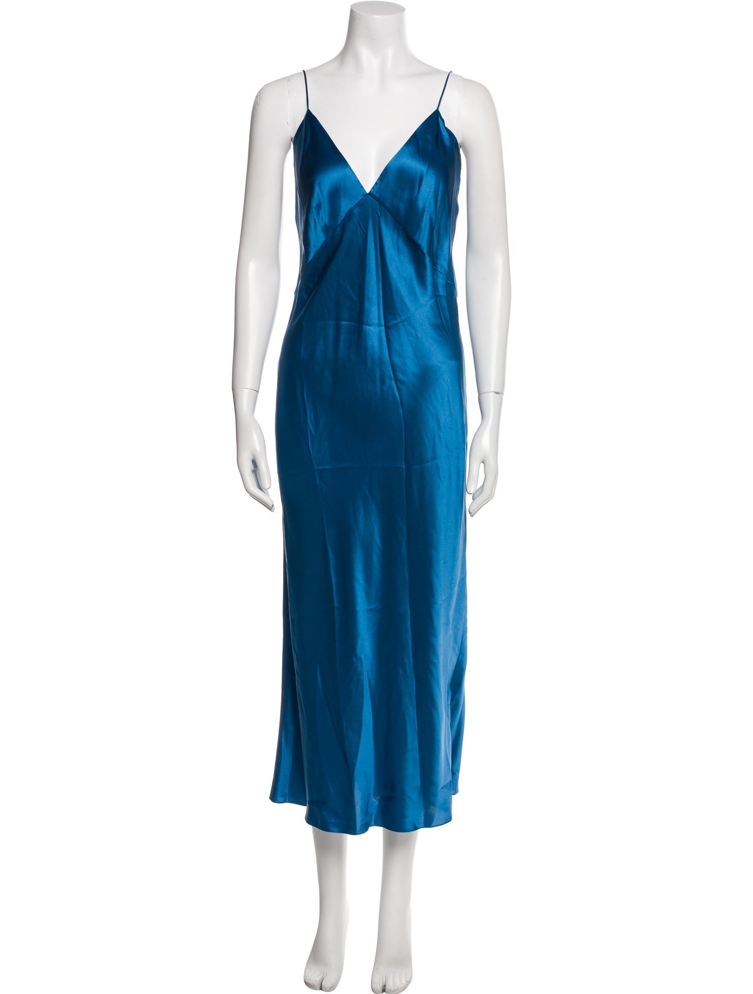 Olivia von Halle Silk Long Dress