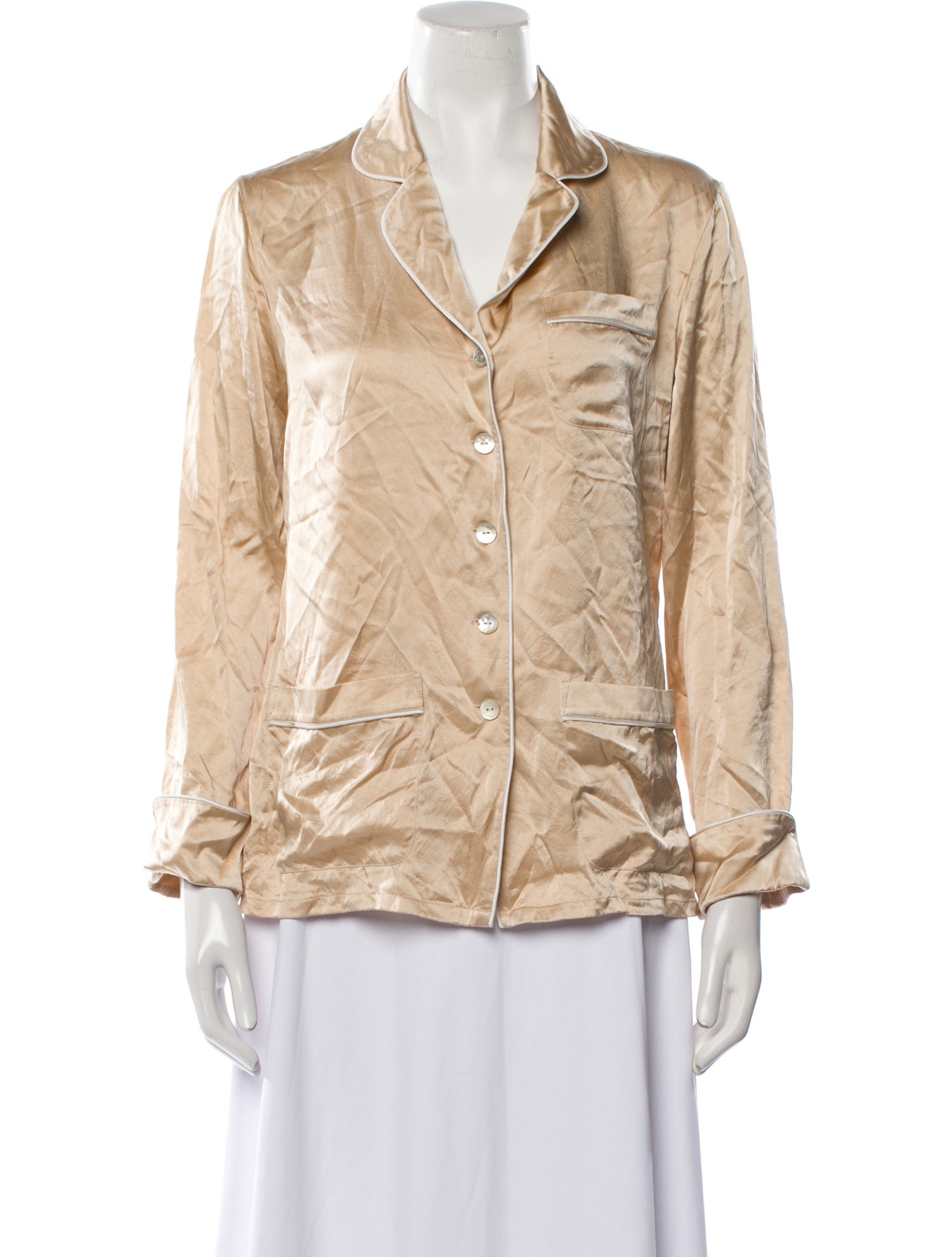 Olivia von Halle Silk Pajamas