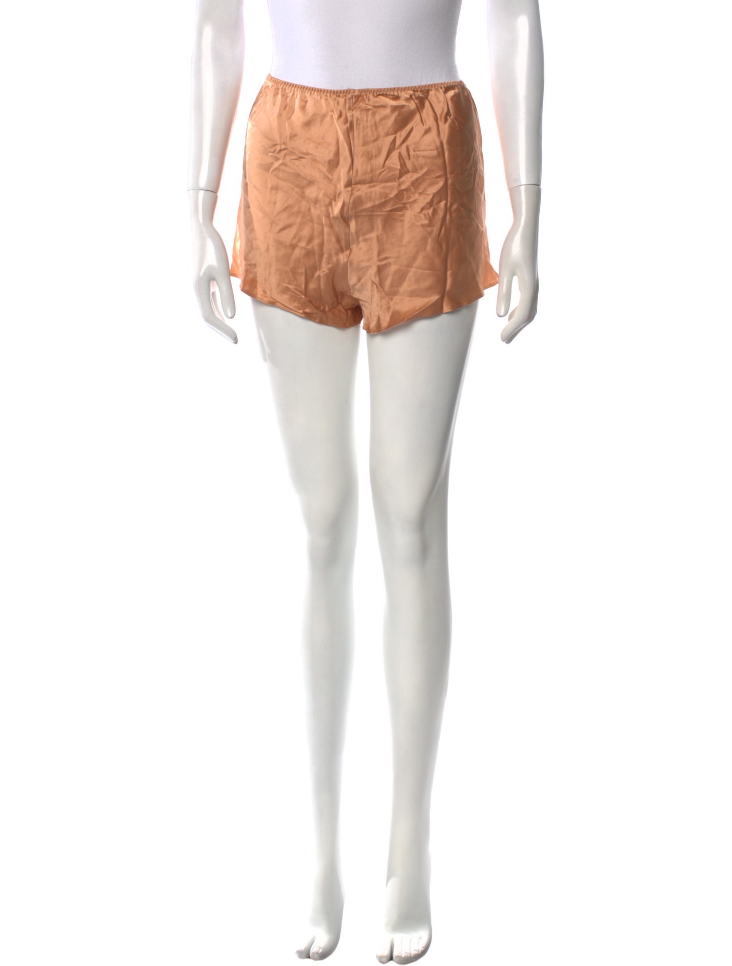 Olivia von Halle Silk Mini Shorts