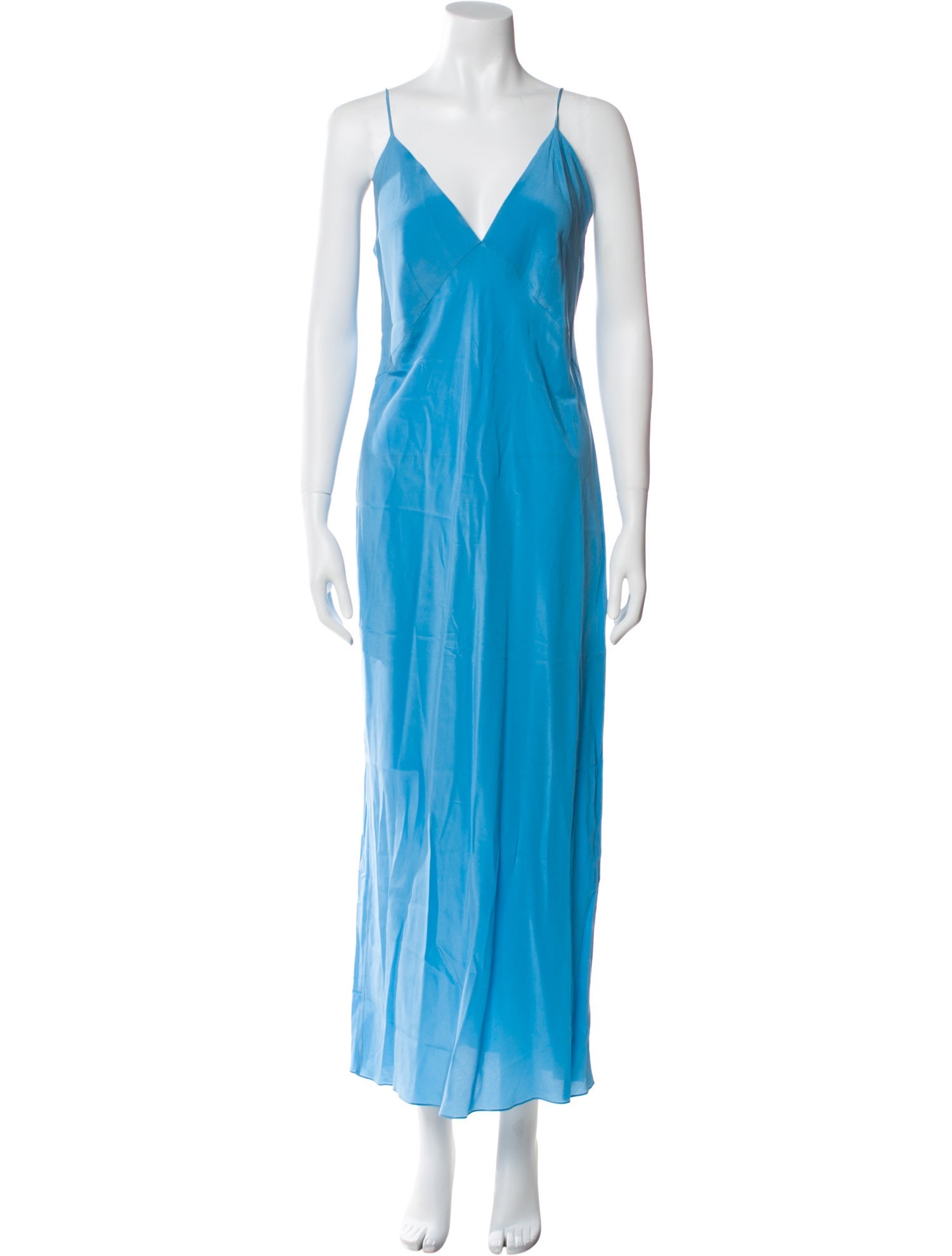 Olivia von Halle Silk Midi Length Dress