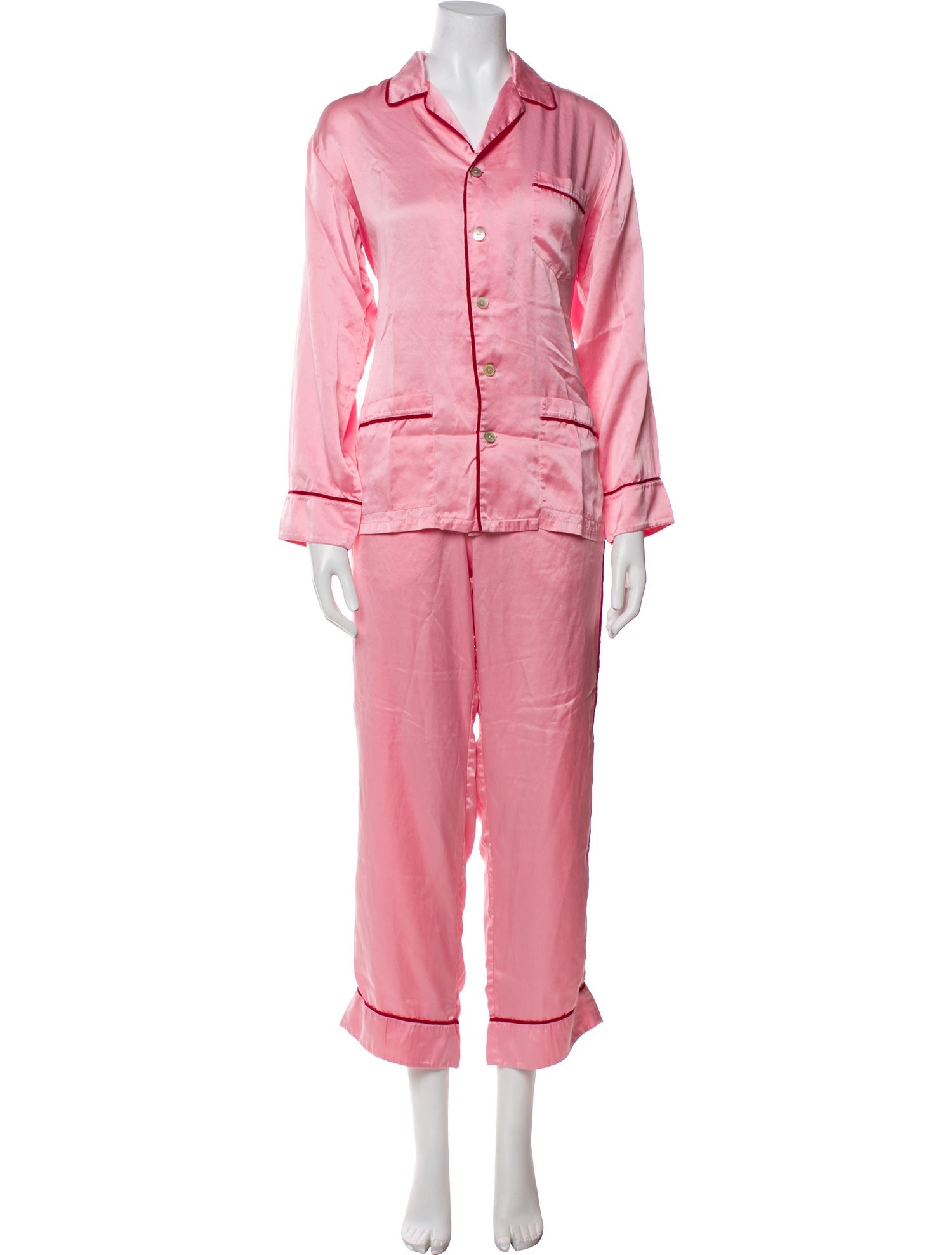 Olivia von Halle Silk Pajamas