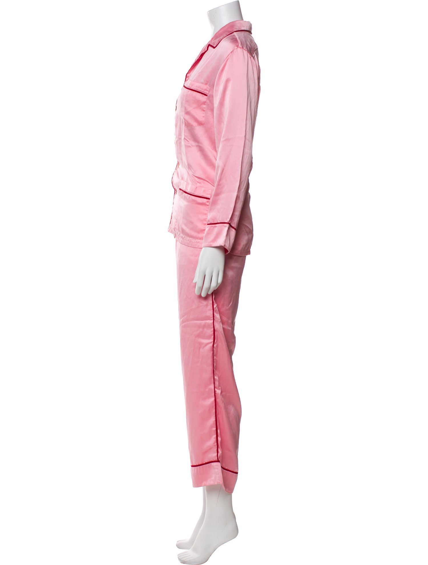Olivia von Halle Silk Pajamas