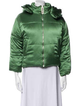 Olivia von Halle Silk Down Jacket