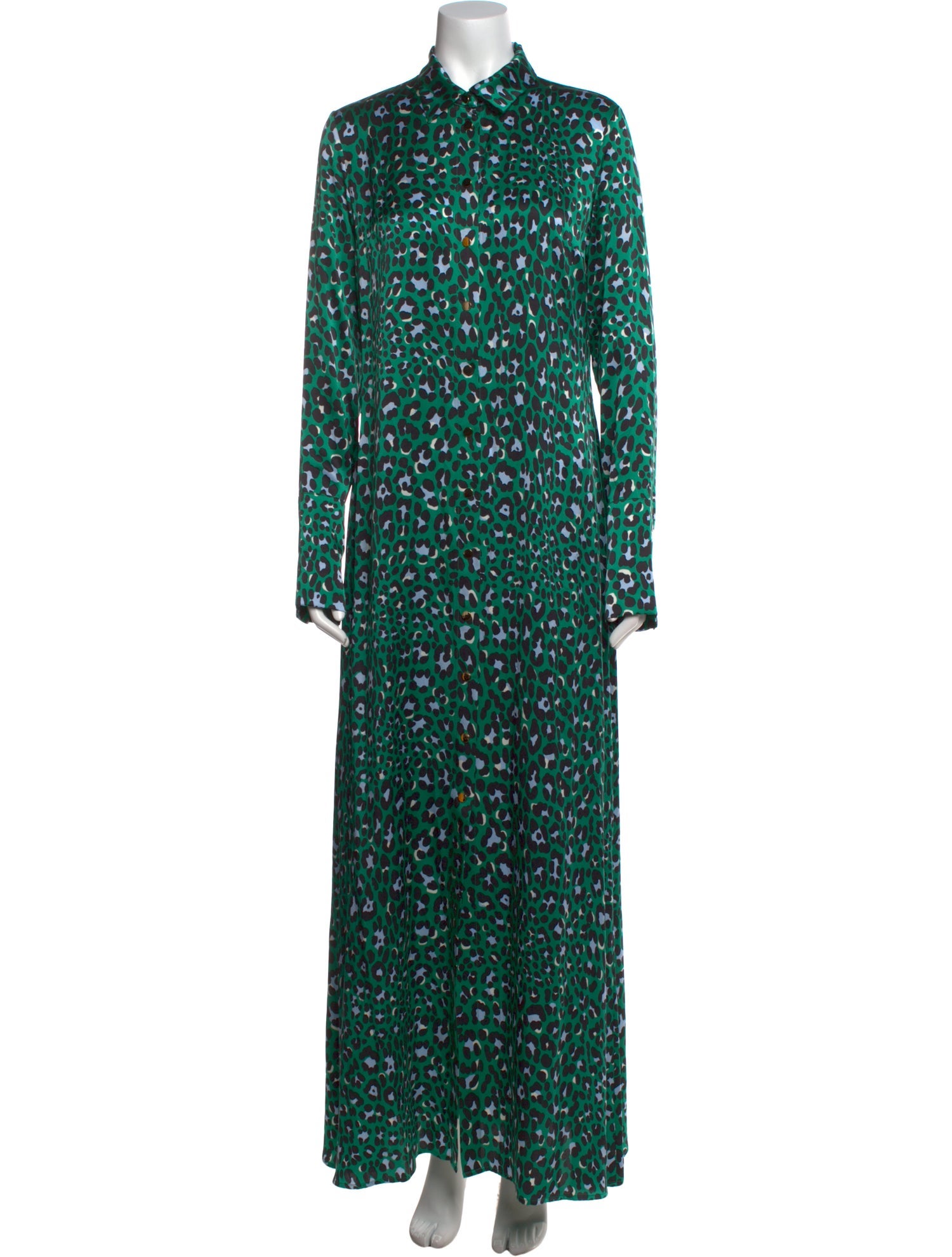 Olivia von Halle Silk Long Dress