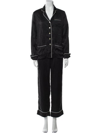 Olivia von Halle Silk Pajamas