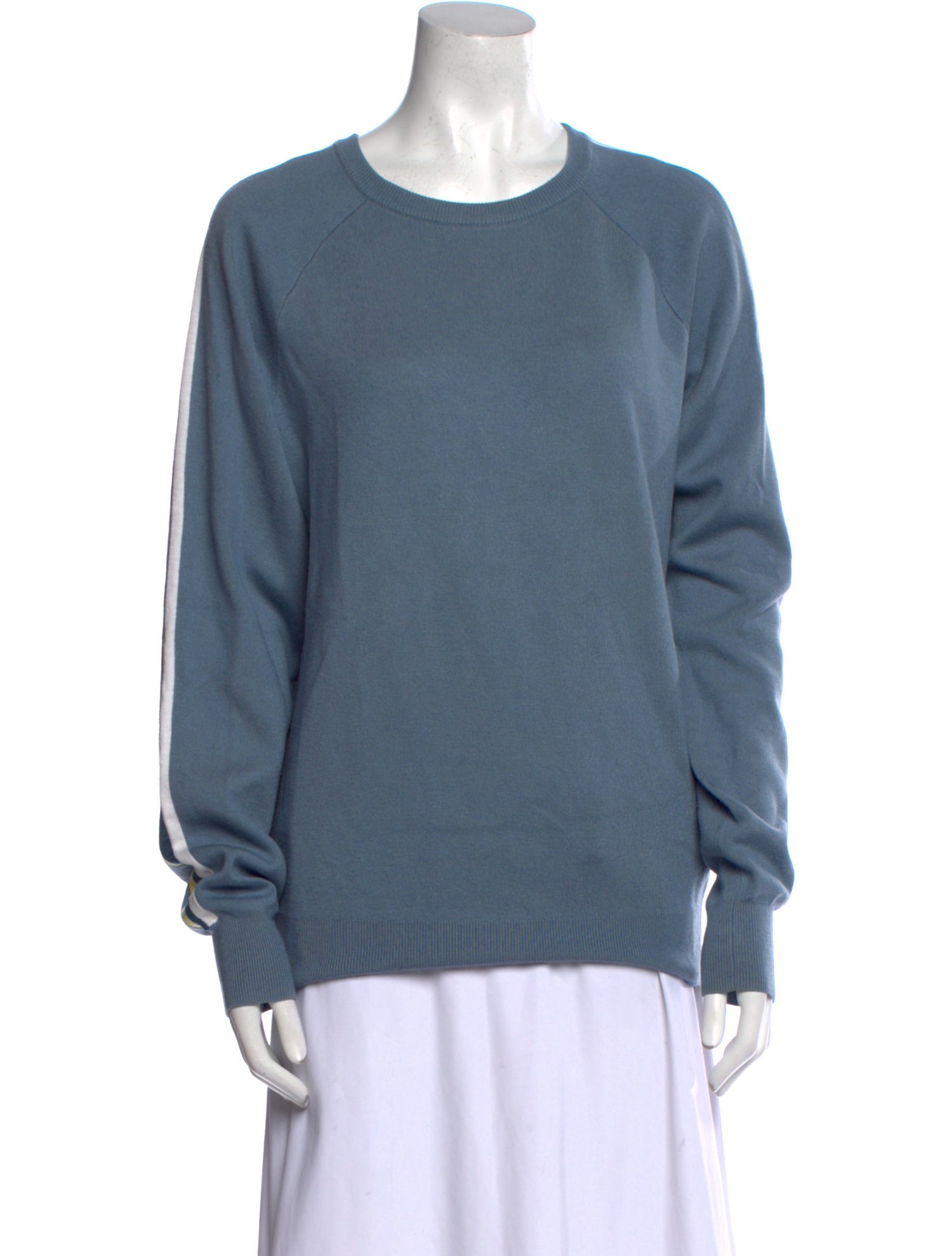 Olivia von Halle Silk Scoop Neck Sweater