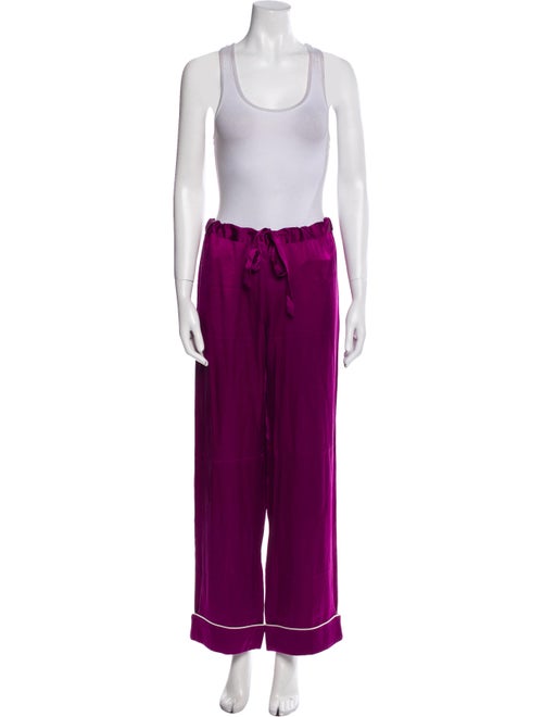 Olivia von Halle Silk Pant Set