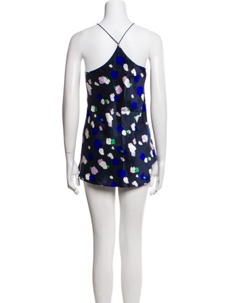 Olivia von Halle Silk Printed Pajamas