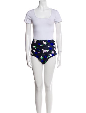 Olivia von Halle Silk Printed Pajamas