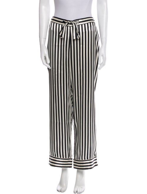 Olivia von Halle Silk Striped Pajamas