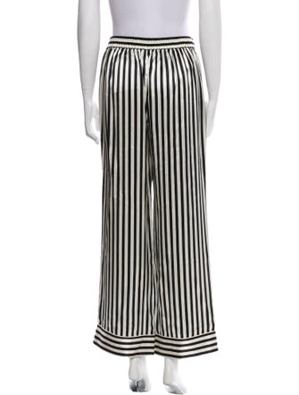 Olivia von Halle Silk Striped Pajamas