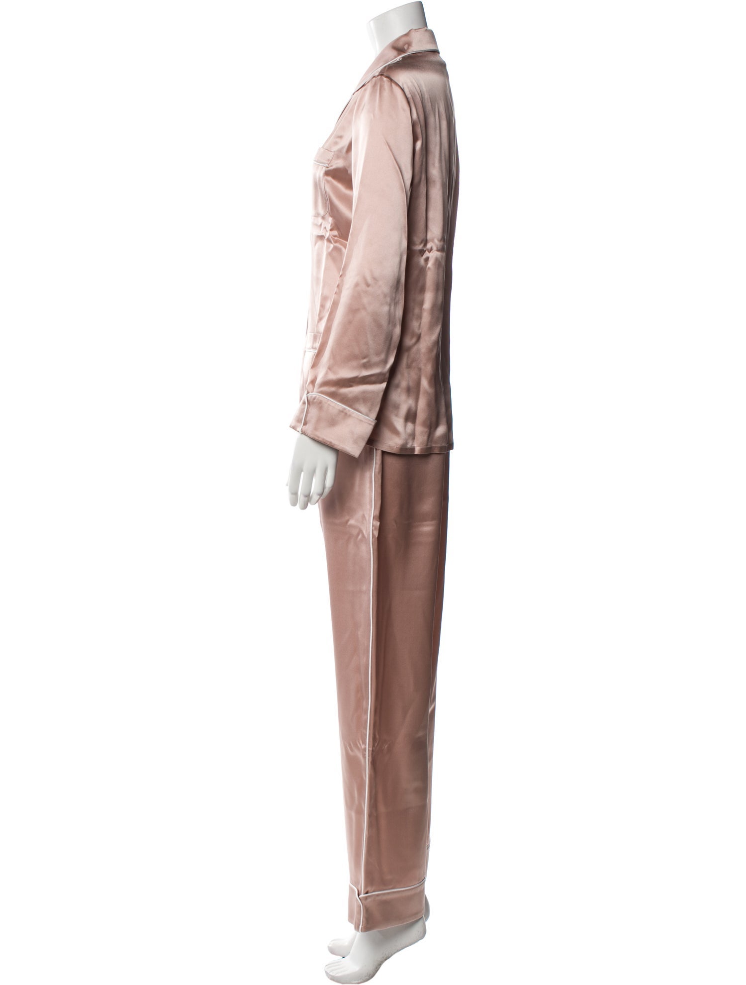 Olivia von Halle Silk Lounge Set w/ Tags