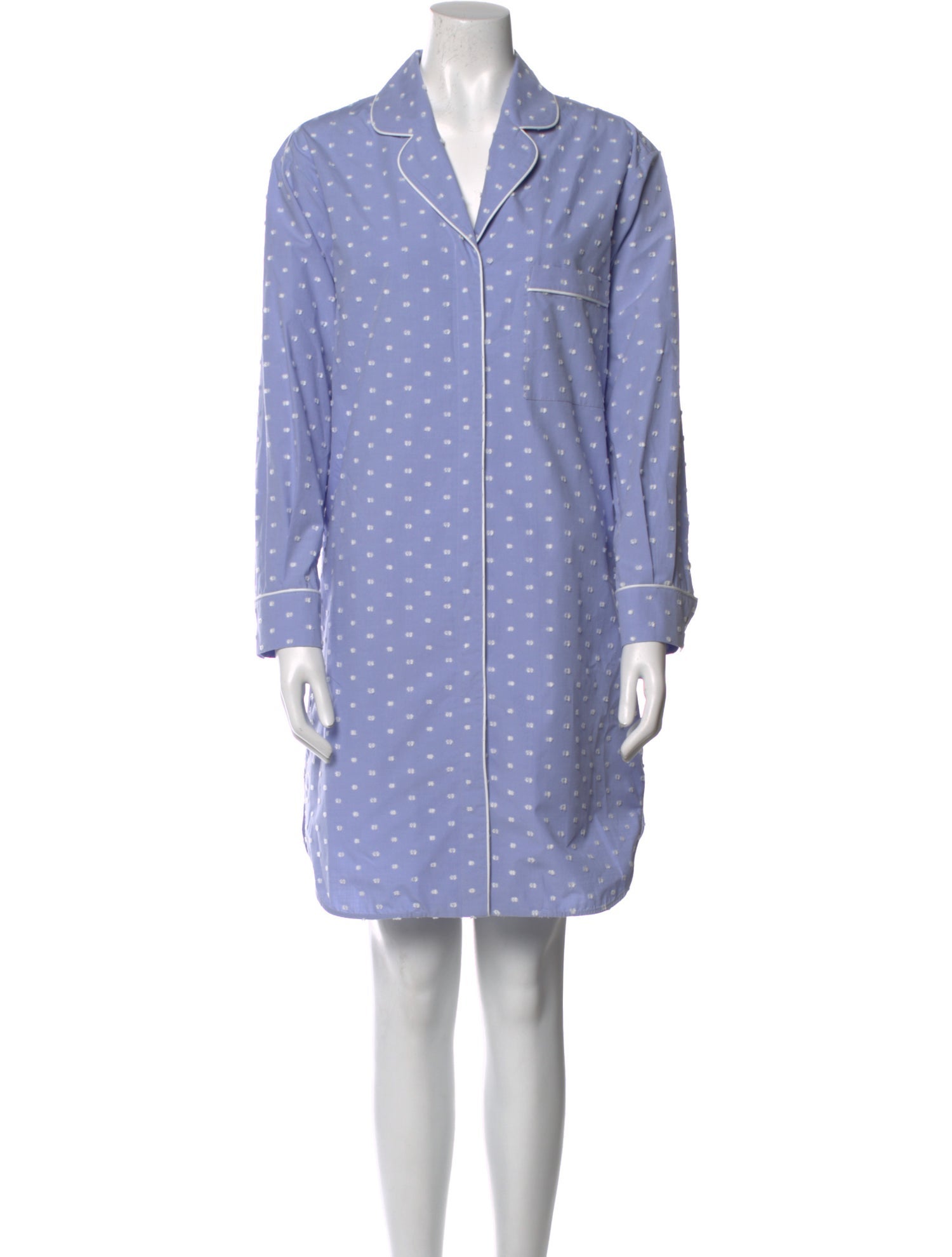 Olivia von Halle Polka Dot Print Mini Dress w/ Tags