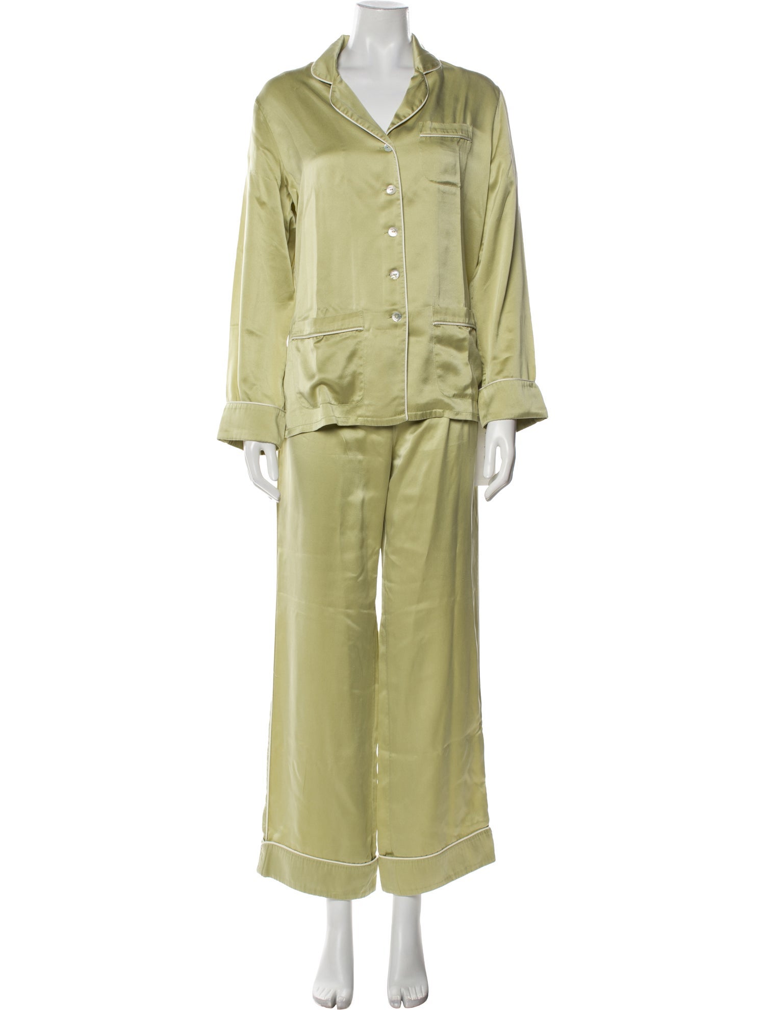 Olivia von Halle Silk Pajamas