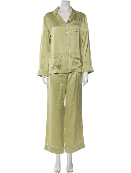 Olivia von Halle Silk Pajamas