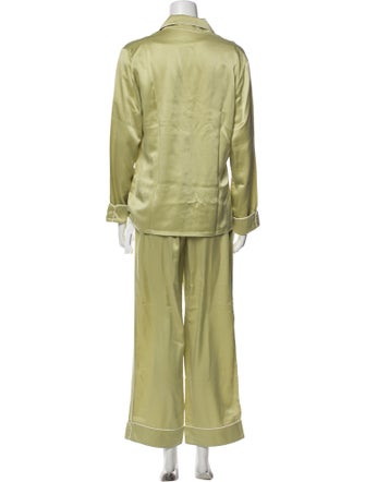 Olivia von Halle Silk Pajamas