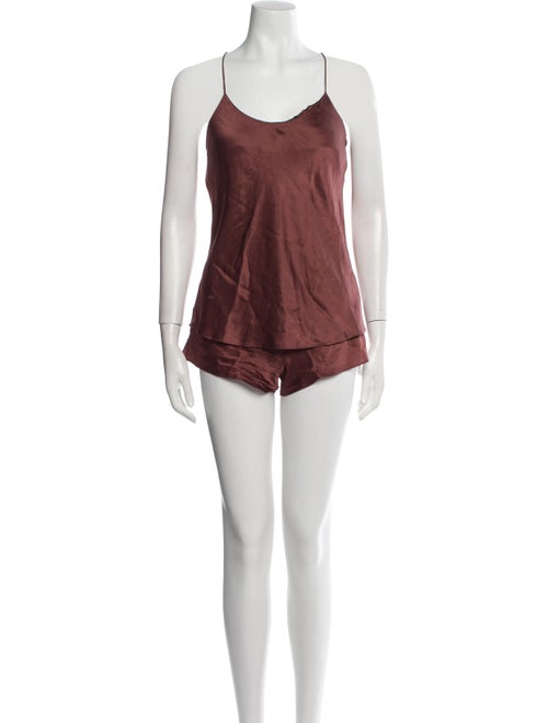 Olivia von Halle Silk Pajamas