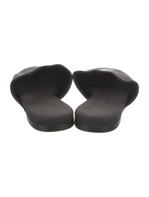 Olivia von Halle Printed Mules