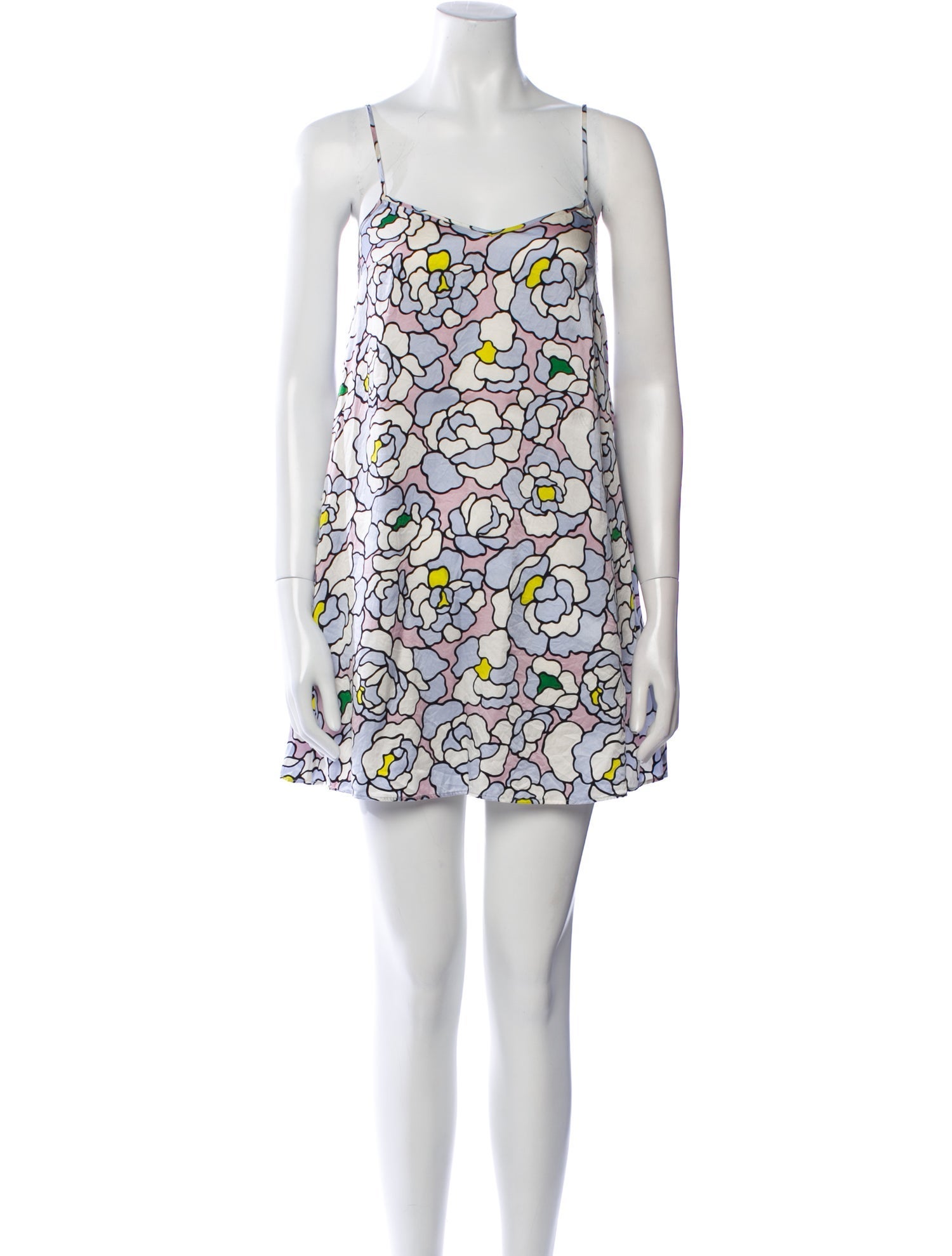 Olivia von Halle Silk Mini Dress