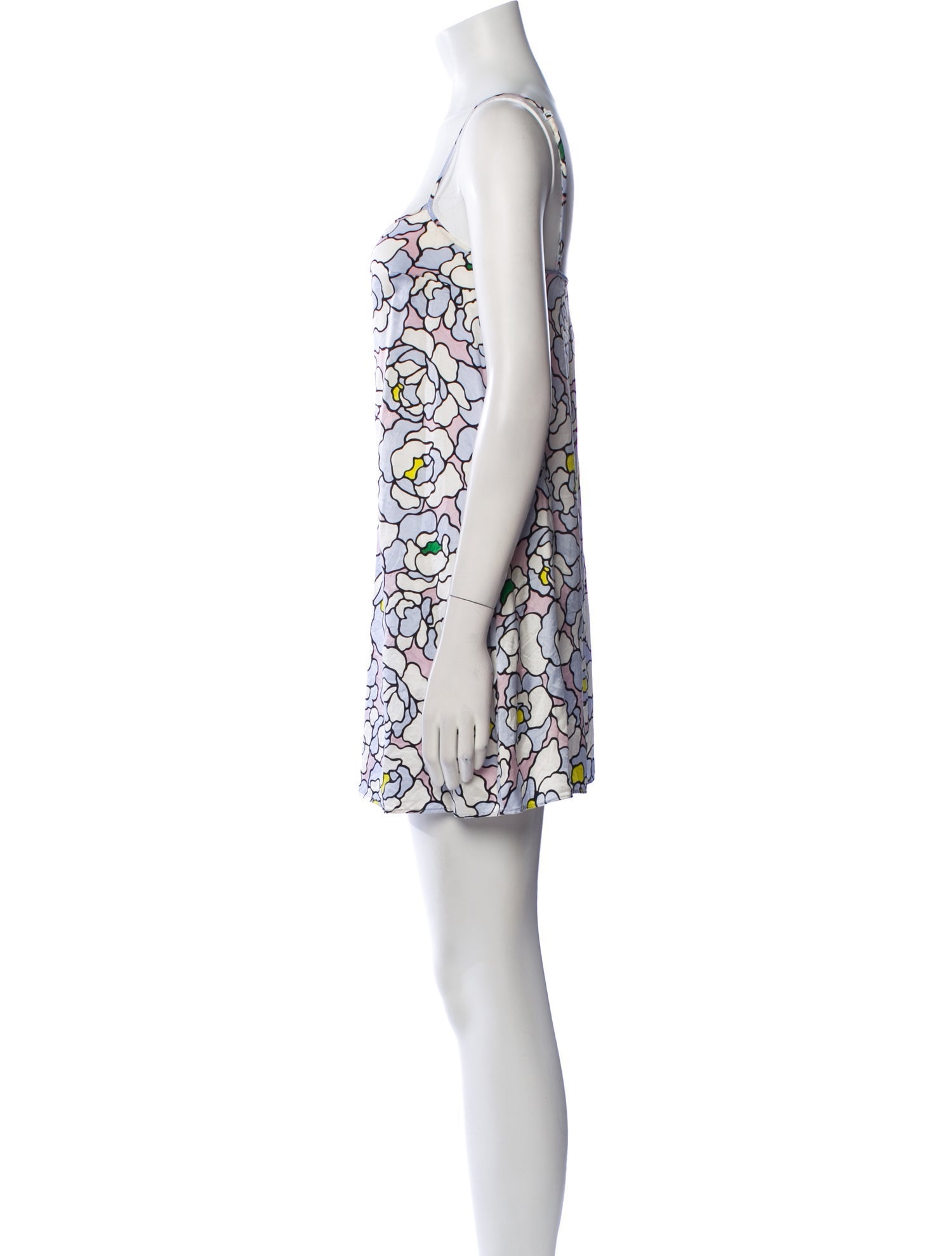 Olivia von Halle Silk Mini Dress