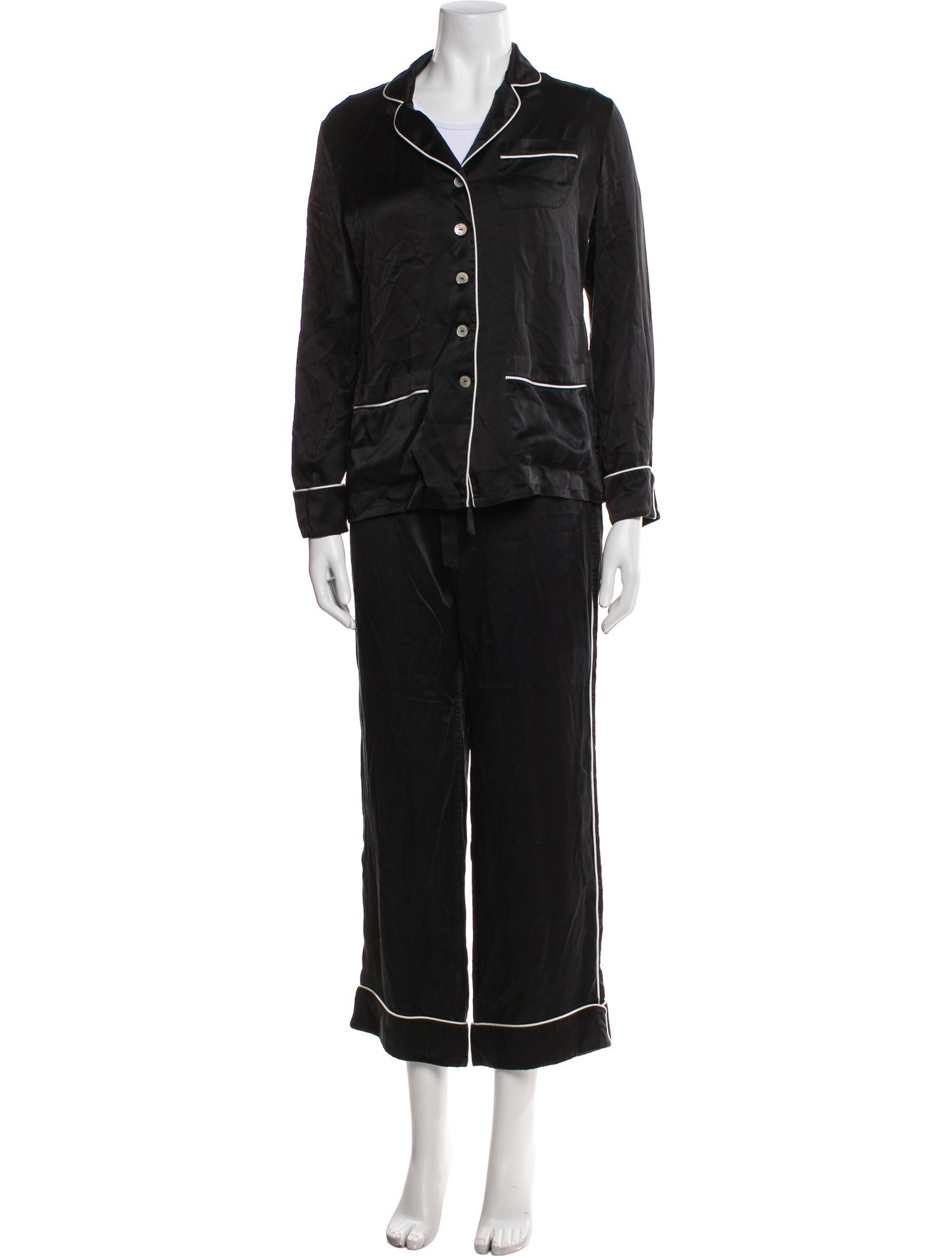 Olivia von Halle Silk Pajamas