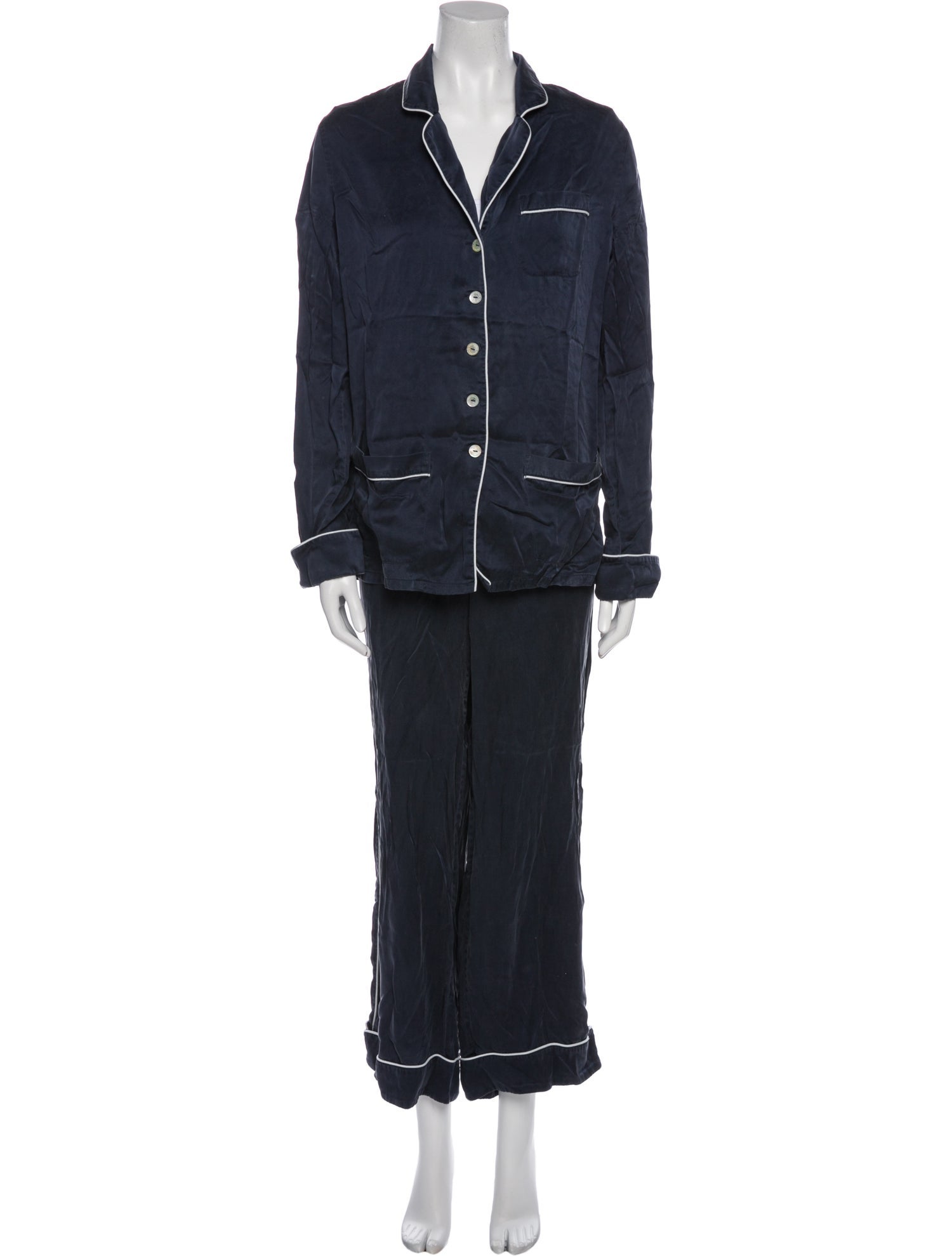 Olivia von Halle Silk Pant Set