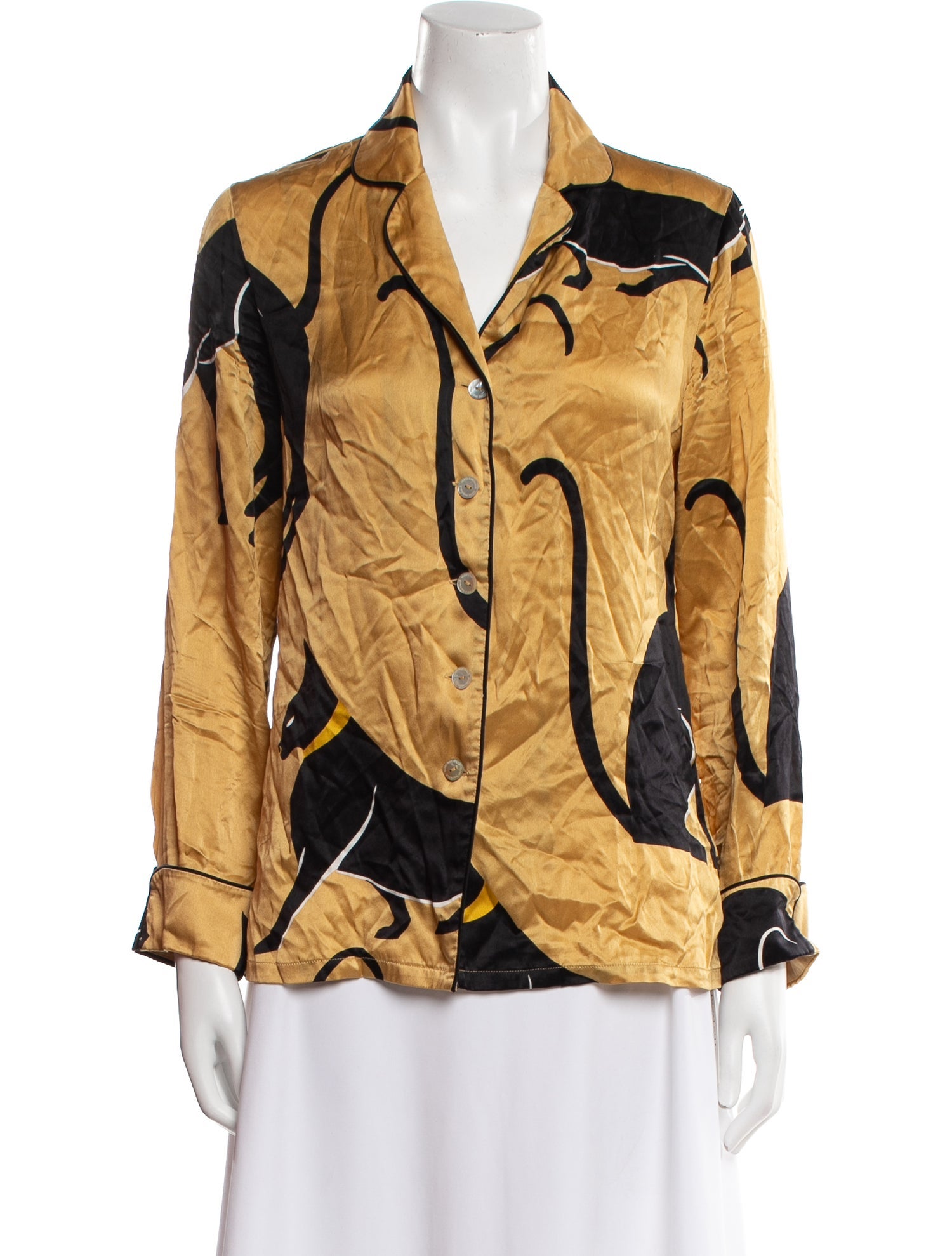 Olivia von Halle Silk Pajamas