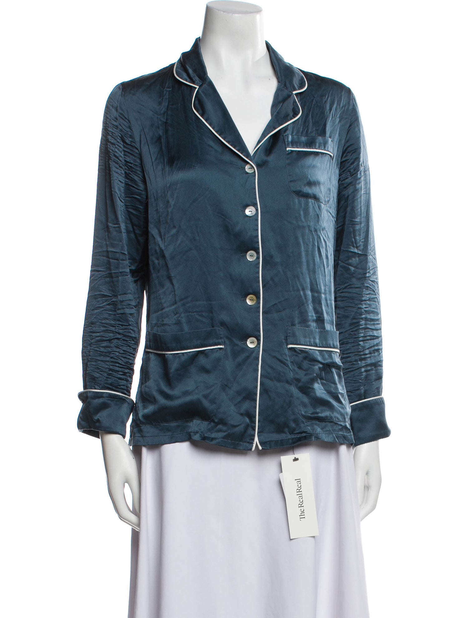 Olivia von Halle Silk Pajamas