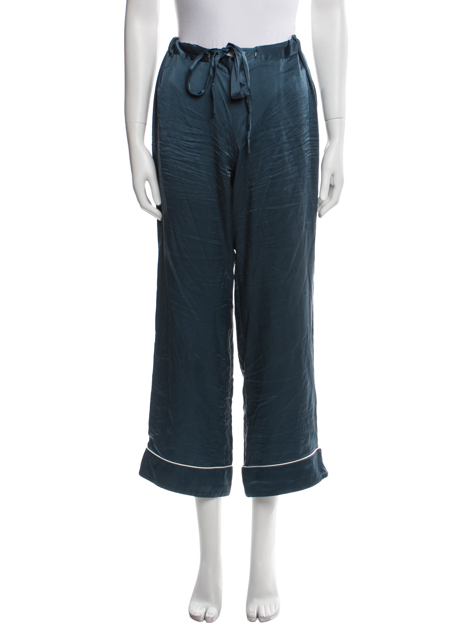 Olivia von Halle Silk Sweatpants