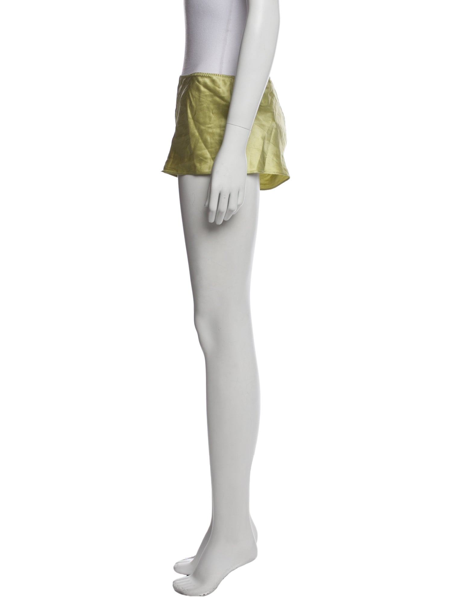 Olivia von Halle Silk Mini Shorts