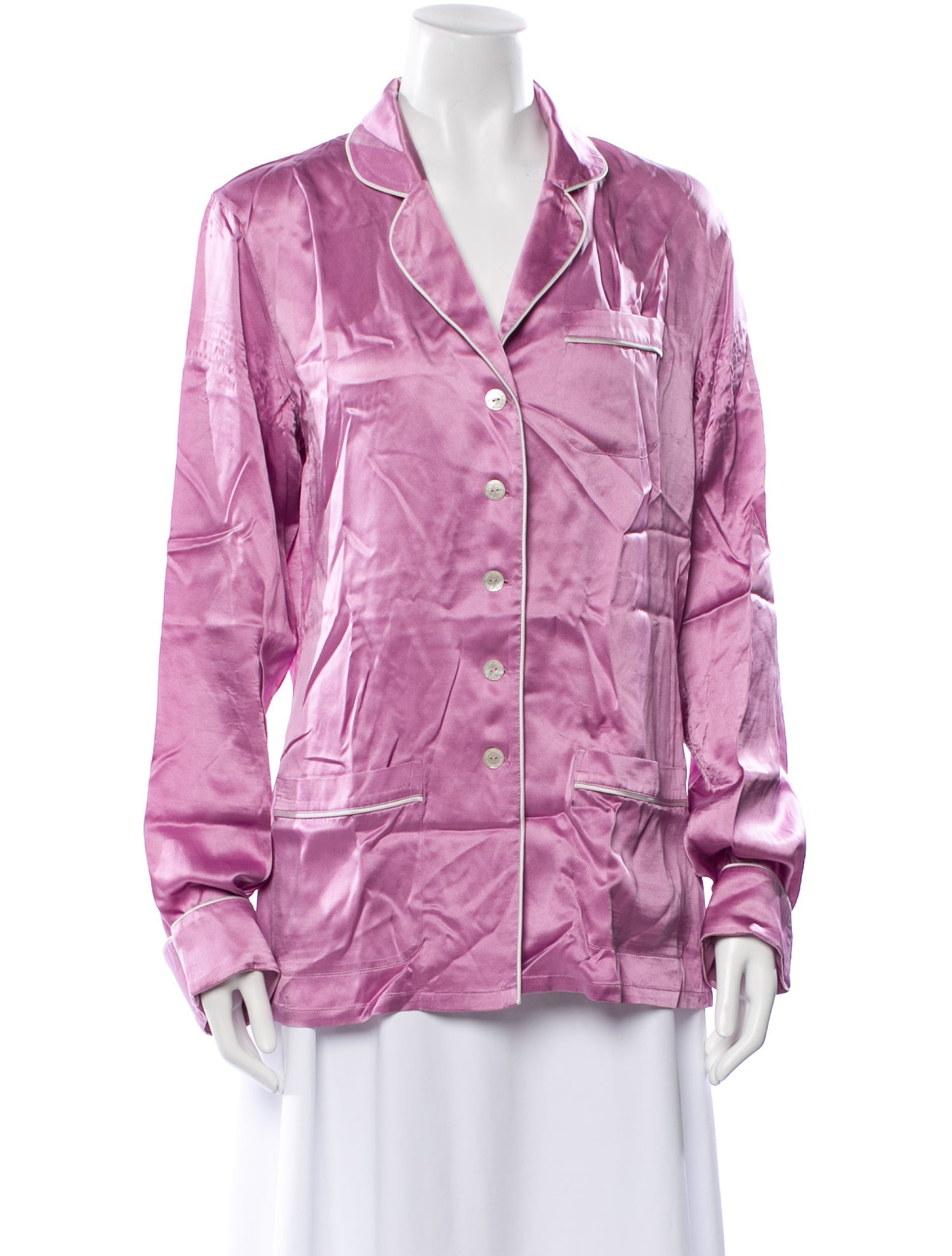 Olivia von Halle Silk Pajamas