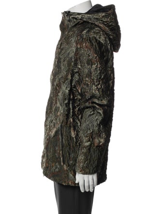 Olly Shinder Printed Parka