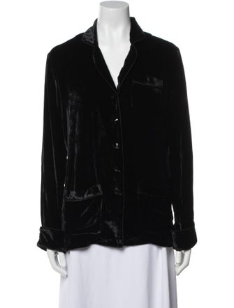 Olivia Von Halle x Disney Long Sleeve Button-Up Top