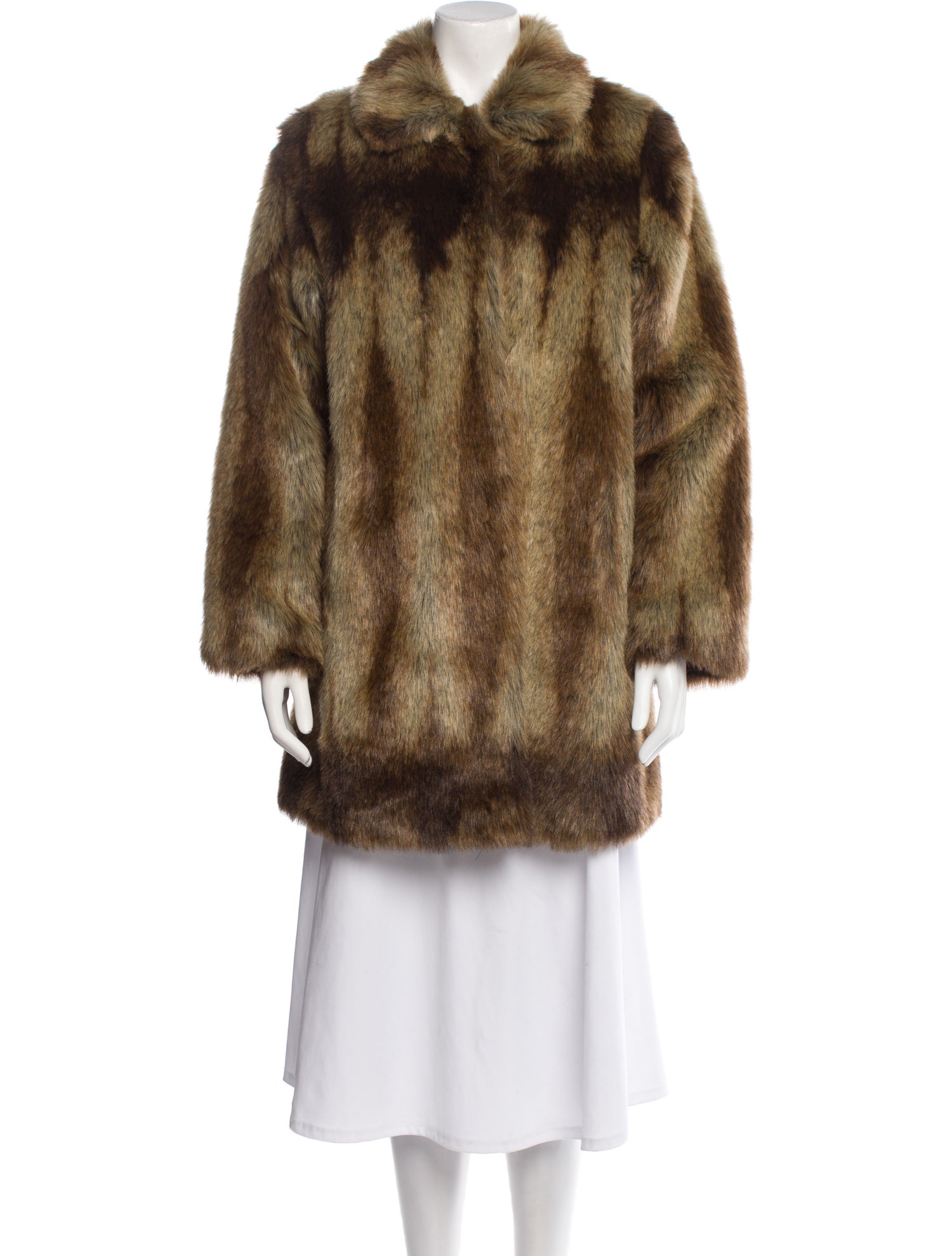 Olympia Vintage Fur Faux Fur Coat