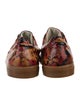 Oliver Sweeney Embossed Leather Animal Print Sneakers