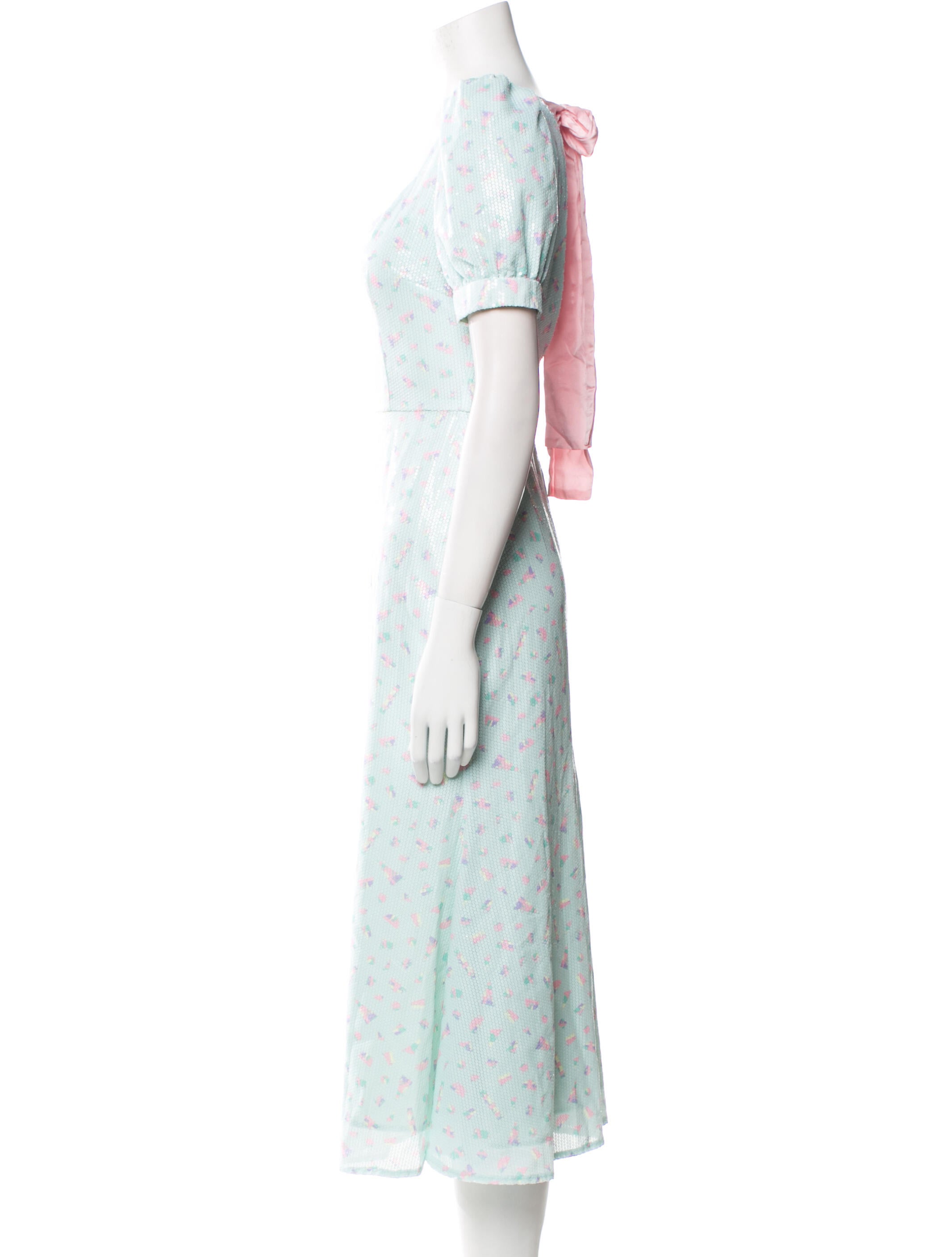 Olivia Rubin Floral Print Long Dress