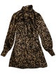 Olivia Rubin Animal Print Mini Dress